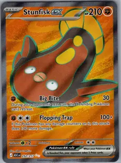Stunfisk ex 252/217 ME: Ascended Heroes - Pokemon Card - NM - Image 1