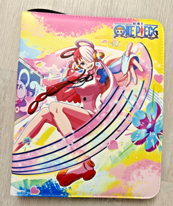 One Piece Trading Card Binder Uta– Waterproof, Portable Collection Organizer - Image 1