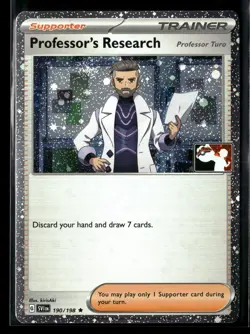 Professor's Research - 190/198 Holo Prize Series Cards NM POK-010-089 - Image 1