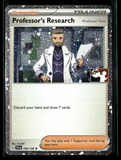 Professor's Research - 190/198 Holo Prize Series Cards NM POK-010-090 - Image 1