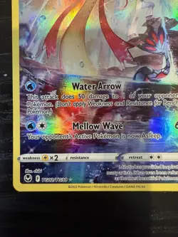 Milotic TG02/TG30 Sword & Shield Silver Tempest Trainer Gallery Holo Pokemon TCG - Image 2