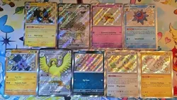 Pokemon TCG Paldean Fates Shiny Card Set NM/Mint Lot of 9 No Duplicates - Image 1
