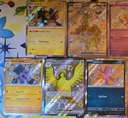 Pokemon TCG Paldean Fates Shiny Card Set NM/Mint Lot of 9 No Duplicates - Image 2