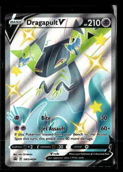 Dragapult V SWSH096 Holofoil SWSH: Sword & Shield Promo Cards NM - Image 1