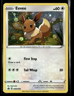 Eevee SWSH095 Holofoil SWSH: Sword & Shield Promo Cards NM POK-014-062 - Image 1