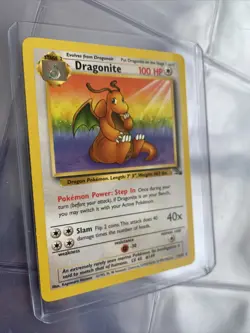 Dragonite 19/62 Non Holo - Pokemon Fossil Set Rare Card 1999 TCG - Image 2