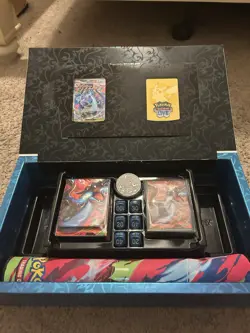 Pokemon Mega Charizard X EX UPC Box with Sealed Promo Cards & More - NO Packs - Image 1