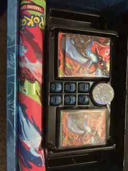 Pokemon Mega Charizard X EX UPC Box with Sealed Promo Cards & More - NO Packs - Image 2