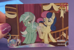 Lyra Heartstring Sweetie Drop Lenticular My Little Pony Trading Card HY09-HR-014 - Image 3