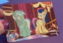 Lyra Heartstring Sweetie Drop Lenticular My Little Pony Trading Card HY09-HR-014 - Image 4
