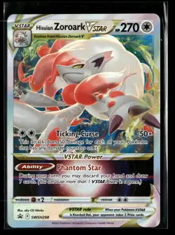 Hisuian Zoroark VSTAR SWSH298 Holofoil SWSH: Sword & Shield Promo Cards NM - Image 1