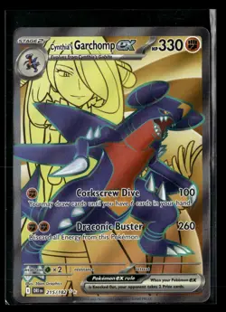 Cynthia's Garchomp ex 204 Holofoil SV: Scarlet & Violet Promo Cards NM - Image 1