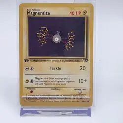 Pokemon Magnemite 60/82 1st Edition Team Rocket WOTC Vintage 2000 Common Card - Image 1