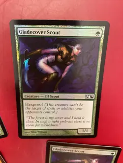 MTG - 4 Copies of Gladecover Scout - FOIL - Magic 2012 M12 NM/MT - Brandy New! - Image 3