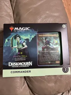 Magic The Gathering Duskmourn House of Horror Death Toll Commander Deck - Image 1