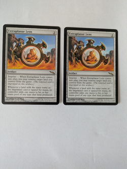 2 Extraplanar lens Mirrodin MTG NM Free shipping with tracking - Image 1