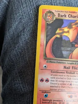 Dark Charizard Team Rocket 21/82 Non-Holo Card MP/HP - Image 2