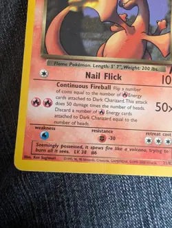 Dark Charizard Team Rocket 21/82 Non-Holo Card MP/HP - Image 5