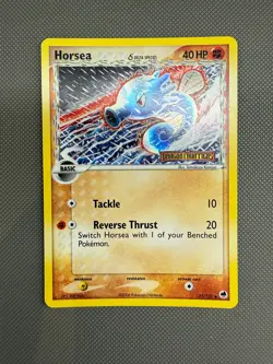 Horsea Delta Species Reverse Holo (31/101) ex Dragon Frontiers Pokemon Card - Image 1