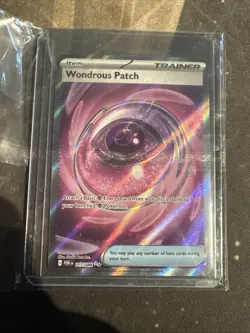 Pokemon TCG Wondrous Patch Trainer-Item POR 122/068 English Regular Studio Bora - Image 1
