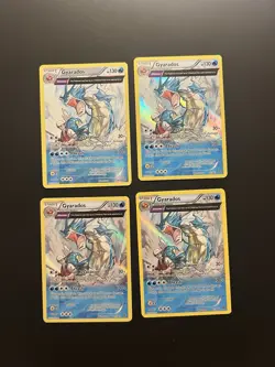 Pokemon TCG Gyarados Holo 21/98 Ancient Origins – Lot of 4 NM | Full Retaliation - Image 1