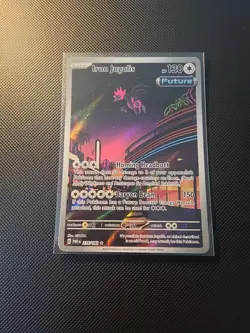 Pokemon TCG Iron Jugulis 216/182 Illustration Rare Paradox Rift - Image 1
