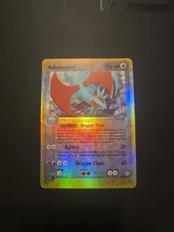 Pokemon Salamence - Rare Reverse Holo Dragon 10/97 Mp - Image 1
