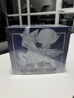 Pokemon TCG Chilling Reign Ice Rider ETB Sealed Box - Image 1