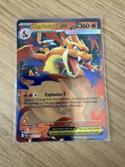 Mega Charizard Y ex 22/217– Pokemon TCG Ascended Heroes – Double Rare Holo NM - Image 1