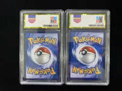 2025 Pokemon TCG S-CHN CSV5C 145/129 SR Charizard ex Holo Lot*2 PGS 9.5 LU57 - Image 2