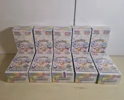 Lot of (10) Pokemon TCG Japanese Terastal Festival ex SV8a Booster Boxes SEALED - Image 1