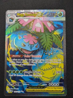 Pokemon Mega Venusaur ex 155/132 Mega Evolution Full Art - MINT - Image 1