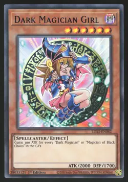 Dark Magician Girl - LDS3-EN082 - BLUE Ultra Rare - 1st Edition Yugioh - Image 1