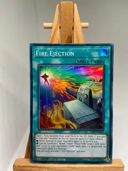Fire Ejection - Super Rare 1st Edition LD10-EN022 - NM - YuGiOh - Image 1