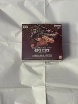 One Piece OP-02 PARAMOUNT WAR ENG NEW Booster Box - Image 1