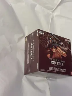 One Piece OP-02 PARAMOUNT WAR ENG NEW Booster Box - Image 3