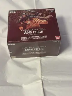 One Piece OP-02 PARAMOUNT WAR ENG NEW Booster Box - Image 4