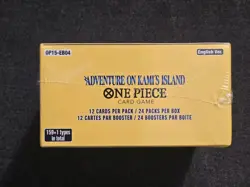 One Piece OP15/EB04 Adventure on KAMI’S Island Booster Box ENGLISH Sealed - Image 2