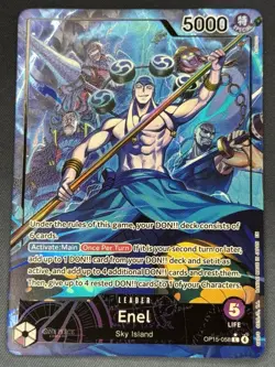 Enel L* OP15-058 One Piece Adventure on Kami's Island NM Authentic - Image 1