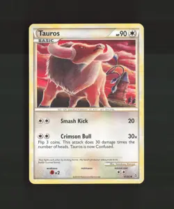 Tauros 41/95 Unleashed Uncommon Pokemon Card NM - Image 1