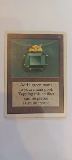 MTG Unlimited Mox Emerald - See Pictures For Condition - Image 1