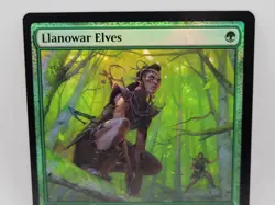 Llanowar Elves FOIL Promo Dominaria Open House MTG NM Elf Druid Mana Ramp - Image 2