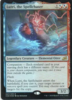 MTG: Ikoria: Lair of Behemoths: Foil Lutri, the Spellchaser: LP Condition - Image 1