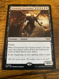 Doomsday Excruciator R 0094 DSK: Duskmourn - House Of Horror MTG - Image 1