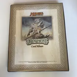 MTG Judgment 2002 Ultra Pro Binder 3 Ring Magic The Gathering FREE SHIPPING - Image 3