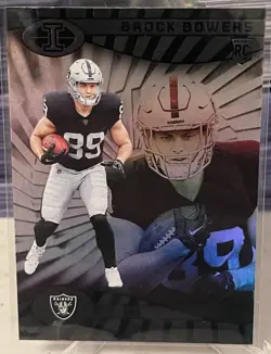2024 Panini Illusions Brock Bowers Rookie Card #47 Las Vegas Raiders RC - Image 1