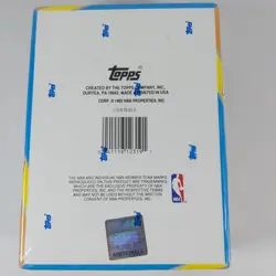 1992-93 Topps NBA Basketball Factory SEALED Box Series 1 Box 36 Packs - Image 2
