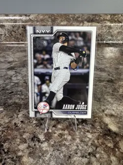 2026 Topps Series 1 Aaron Judge Image Variation Companion Card #1 Yankees - Image 1
