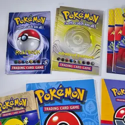 Pokemon Trading Game Rulebook Card Lists Lot - Image 2