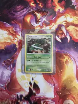 Pokemon TCG Torterra 17/130 Diamond & Pearl Holo Rare 2007 - Image 1
